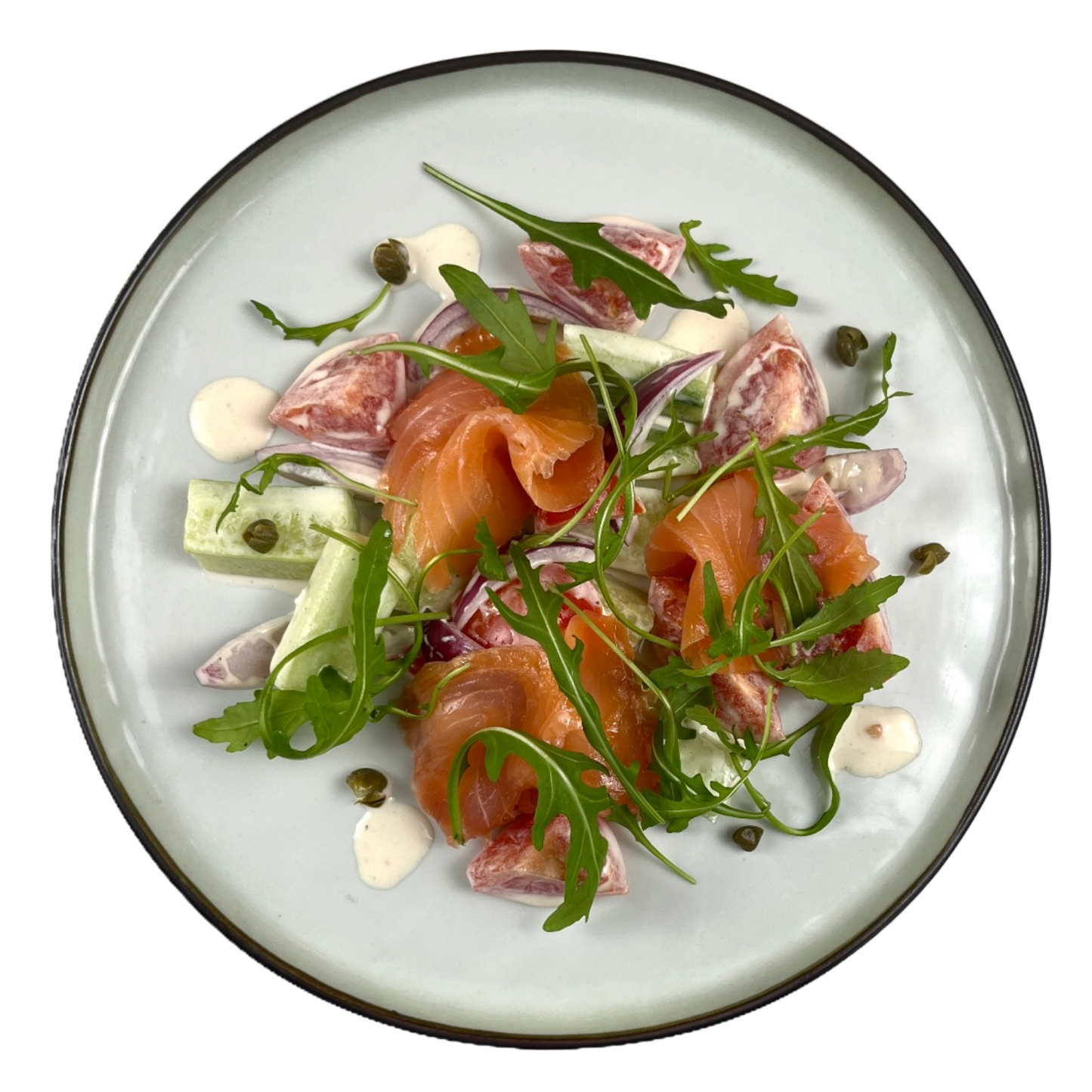 Salade met Gerookte Zalm