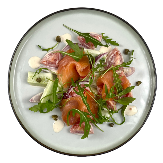 Salade met Gerookte Zalm