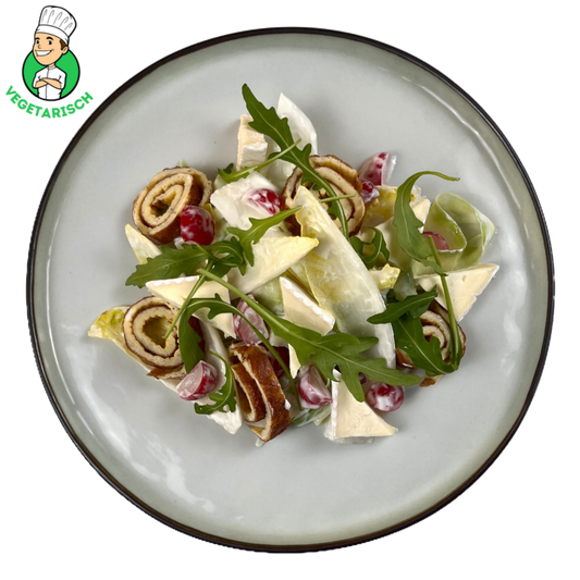 Salade met Brie en Omelet